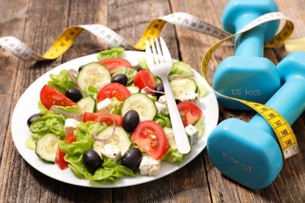 Example of good diet and exercise Wrexham