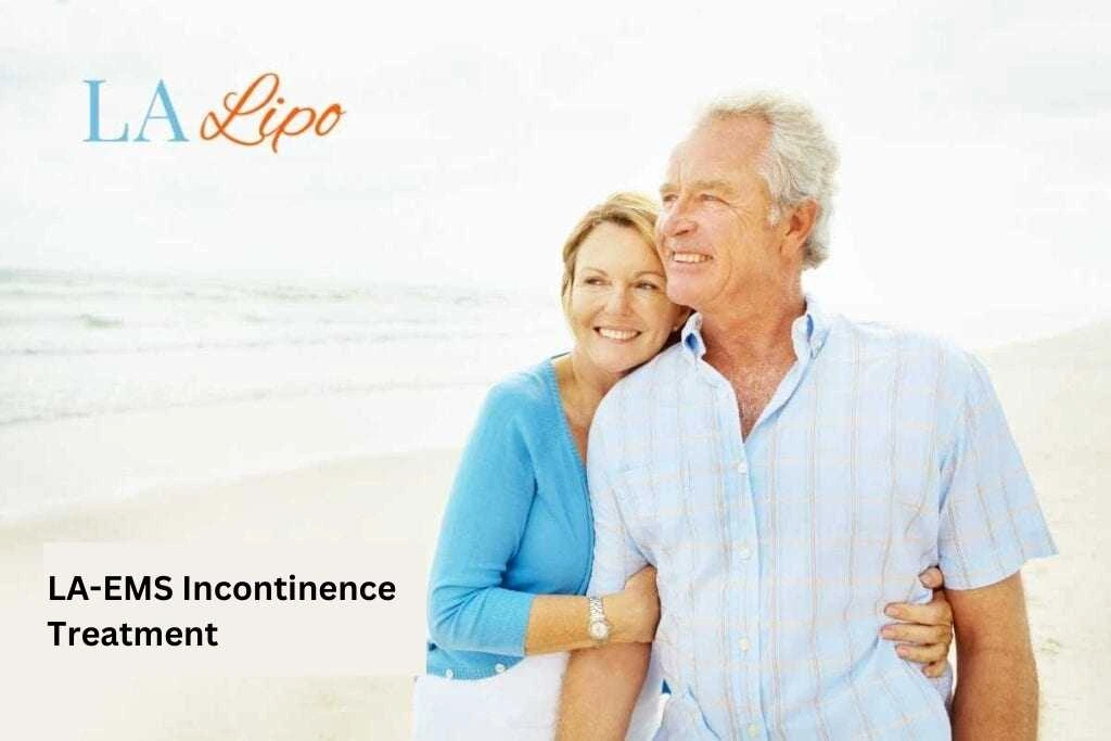happy couple after treating stress incontinence Wrexham speak to our team today.
